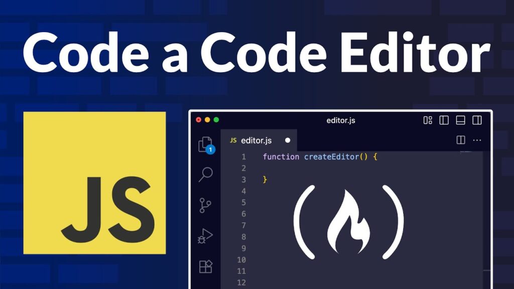 code your own code editor javascript html css tutorial