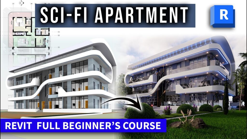 how i modelled a sci fi apartment full revit tutorial course